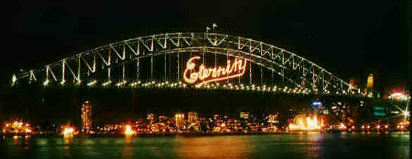 Eternity on the Sydney Harbour Bridge